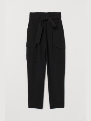 Paper-bag Pants
