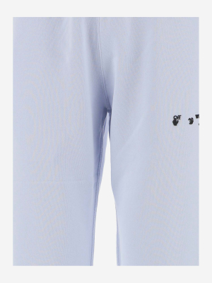 Off-white Logo Embroidered Sweatpants