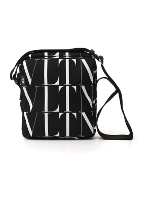 Valentino Vltn Logo Crossbody Bag