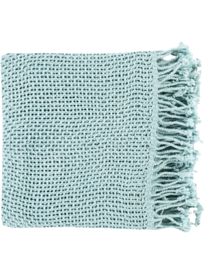 Tibey Throw In Pale Blue