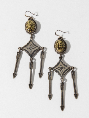 Spinning Arrow Earrings