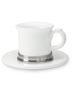 Convivio Espresso Cup With Saucer - Set Of 2