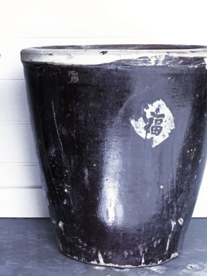 Large Clay Chinese Planter