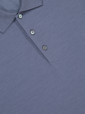 Cotton And Silk Polo