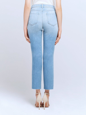 L'agence Sada Highrise Crop Slim Ashford