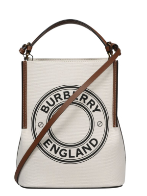 Burberry Peggy Logo Small Bucket Bag