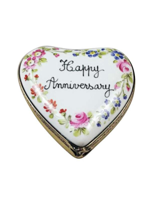 Happy Anniversary Heart Limoges