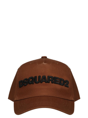 Dsquared2 Logo Embroidered Baseball Cap