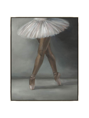 En Pointe Framed