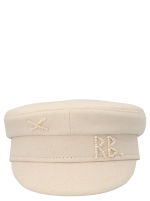 Ruslan Baginskiy Logo-embellished Baker Boy Cap