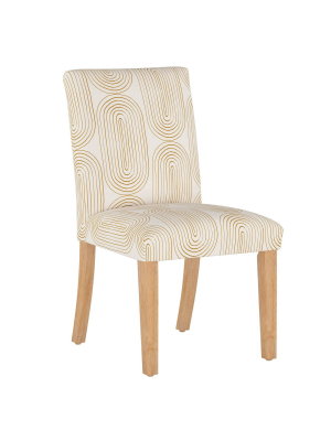 Dining Chair Oblong Mustard - Cloth & Company