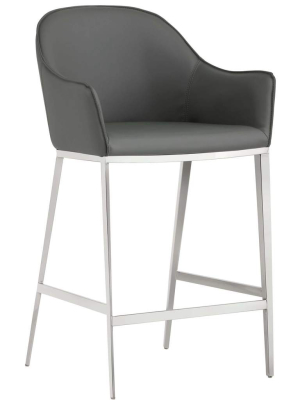 Stanis Counter Stool, Grey