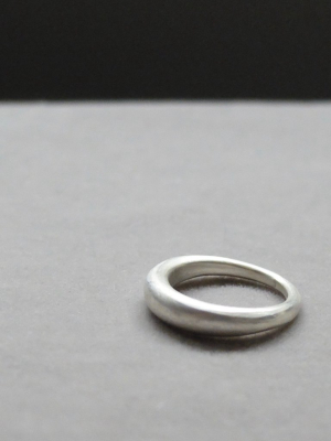 Kerry Seaton Forged Thinner Silver Stacking Ring