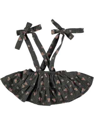 Tocoto Vintage Flower Print Skirt