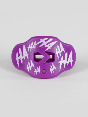 Ha Ha Ha Hue Purple Football Mouthguard