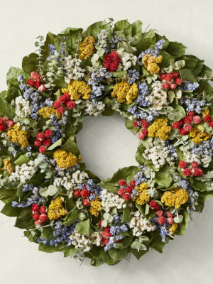 Summer In The Garden Wreath