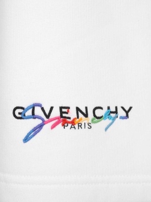 Givenchy Rainbow Logo Shorts