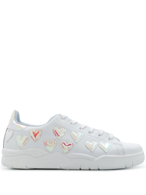 Chiara Ferragni Roger Heart Appliqué Sneakers