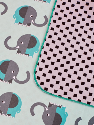 Elephants Microfiber Towel