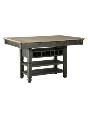 Tyler Creek Dining Room Counter Table Brown/black - Signature Design By Ashley