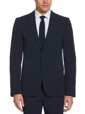 Slim Fit Non-iron Navy Ventech Suit Jacket