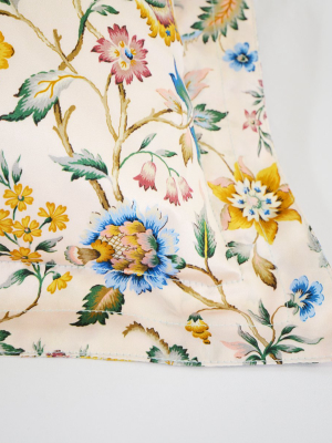 Silk Stitch Cushion Made With Silk Liberty Fabric Eva Belle
