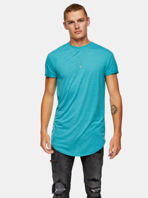 Green Longline T-shirt