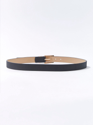 Faux Leather Waist Belt