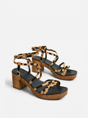 Uo Savannah Strappy Clog Sandal