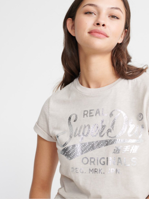 Real Originals Text Infill T-shirt