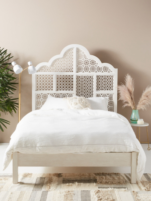 Jali-carved Bed