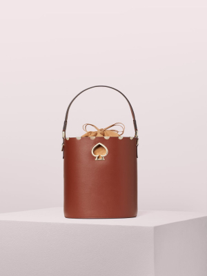 Suzy Scallop Small Bucket Bag