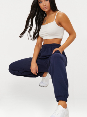 Navy Blue Casual Jogger