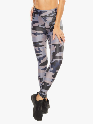 Lustrous Infinity High Rise Legging - Midnight Camo