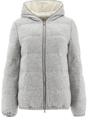 Brunello Cucinelli Hooded Padded Jacket