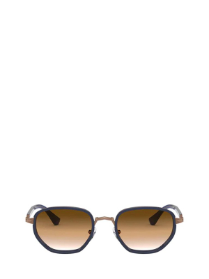 Persol Oval Frame Sunglasses