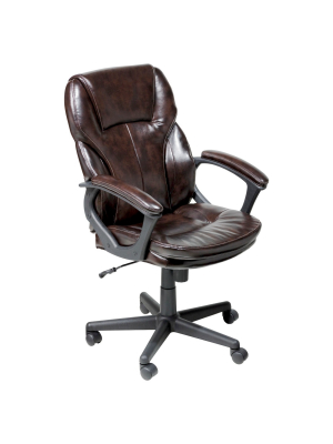 Manager's Chair Roasted Chestnut Brown - Serta