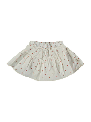 Fruits Baby Skirt With Bloomers