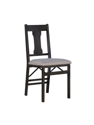 Crista Folding Chair Gray - Powell Company