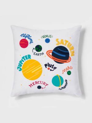 Planets Throw Pillow - Pillowfort™