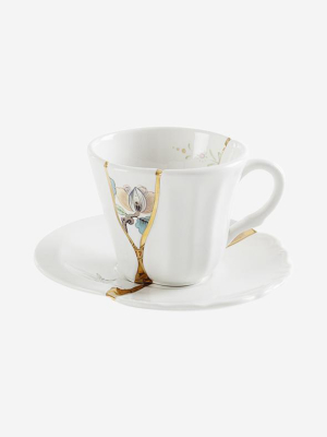 Kintsugi Espresso Cup With Saucer No. 3