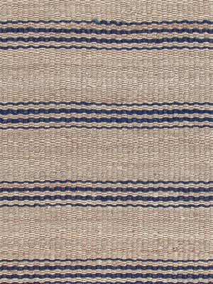 Jute Ticking Indigo Rug Swatch