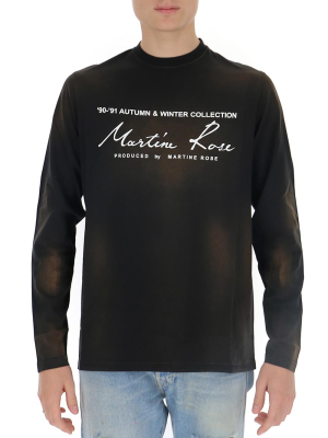 Martine Rose Logo T-shirt