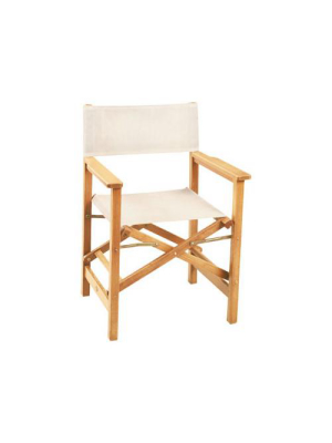 Teak Director Chair