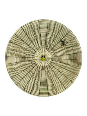 Melamine Spider Web Plate