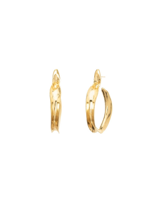 Kiki Earrings - Brass