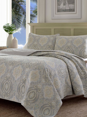 Turtle Cove Quilt & Sham Set - Tommy Bahama