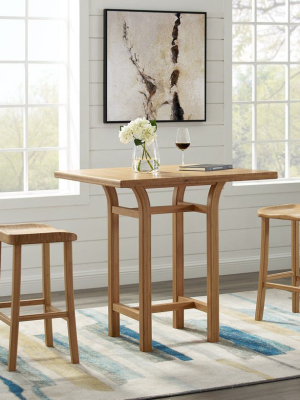 Tulip Counter Stool Set - Caramelized