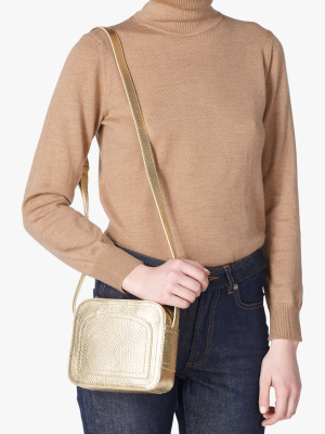 Gold Louisette Crossbody Bag