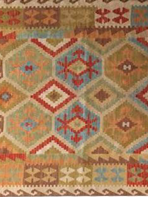 Kilim Rug 4'9" X 6'8"